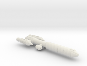 3125 Scale Iridani Sloop MGL in White Natural Versatile Plastic