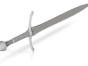 1:6 Miniature Gandalf Glamdring Sword - LOTR in Tan Fine Detail Plastic
