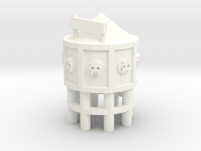 6mm - OrKy WArteR TOweR in White Processed Versatile Plastic