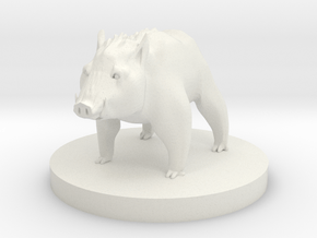 Boar - Grand Boar in White Natural Versatile Plastic