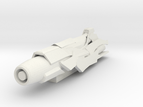 Requiem Blaster in White Natural Versatile Plastic