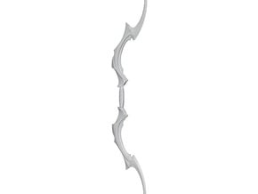 Miniature Auriel's Bow - Skyrim in Tan Fine Detail Plastic