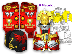 Sanguine Legion: Full Atlas Pattern Kit in Tan Fine Detail Plastic