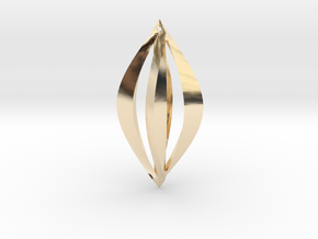 Geometric Earrings in 14K Yellow Gold