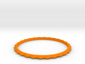 [1DAY_1CAD] BRACELET_type1 in Orange Processed Versatile Plastic