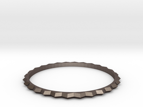 [1DAY_1CAD] BRACELET_type1 in Polished Bronzed-Silver Steel