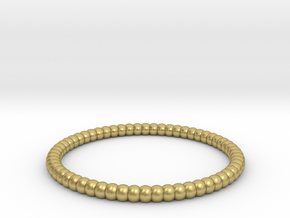 [1DAY_1CAD] BRACELET_type2 in Natural Brass