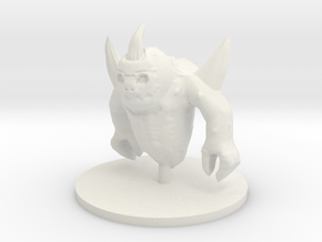 Elemental - Fire Lord in White Natural Versatile Plastic
