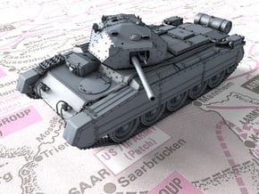 1/144 British Crusader Mk III Medium Tank in Tan Fine Detail Plastic