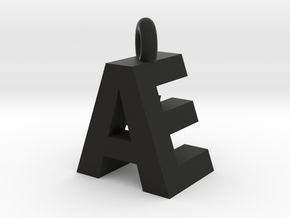AE Pendant top in Black Natural Versatile Plastic