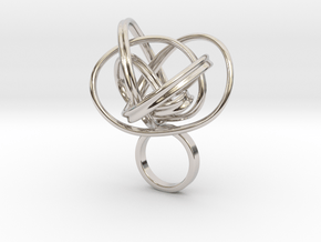 Atame Forever in Rhodium Plated Brass