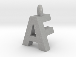 AF pendant top in Aluminum