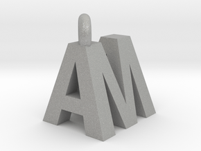 AM pendant top in Aluminum