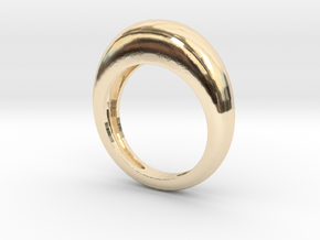 Norm I in 14k Gold Plated Brass: 4 / 46.5