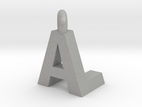 AL  pendant top in Aluminum