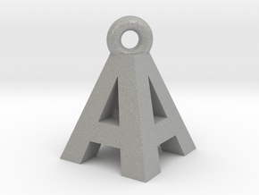 AA Pendant top in Aluminum