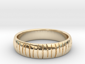 Ring of Deadly Shadows in 14k Gold Plated Brass: 5 / 49