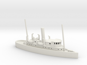 1/700 Scale 125-foot wooden ocean tug Artisan in White Natural Versatile Plastic