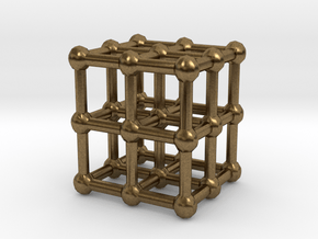 cube matrix in Natural Bronze