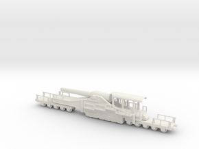 french 320mm railway artillery alvf 1/100 in White Natural Versatile Plastic