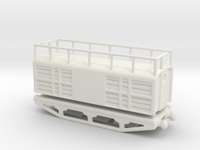 French ammunition  wagon 1/76 oo in White Natural Versatile Plastic