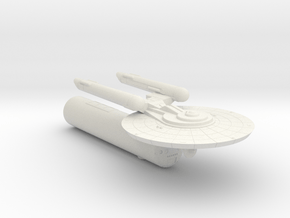 3788 Scale Federation LTT with Battle Pod WEM in White Natural Versatile Plastic