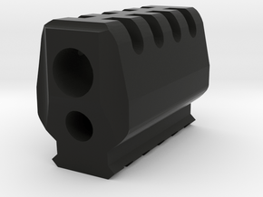 J.W. Compensator for P30 Airsoft Spring Pistol in Black Premium Versatile Plastic