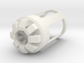 Blade Plug - Rift in White Natural Versatile Plastic