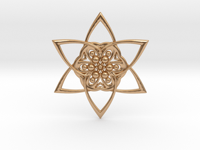 Star in Polished Bronze