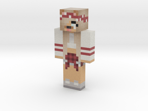Snap_Chat_Dog | Minecraft toy in Natural Full Color Sandstone