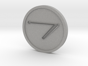 Zazel Spirit of Saturn Coin in Aluminum