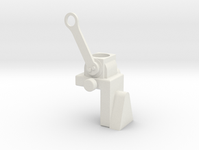 Translation Support Bracket in White Natural Versatile Plastic