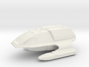 Type 8 Shuttlecraft in White Natural Versatile Plastic