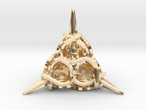 Thorn d4 V2 in 14K Yellow Gold