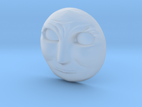 Alfred Face Cross in Smooth Fine Detail Plastic