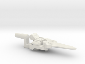 Star Saber Blade for Blowpipe / Caliburst in White Natural Versatile Plastic