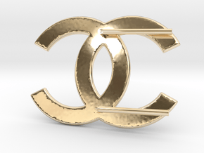 chanel clip in 14K Yellow Gold