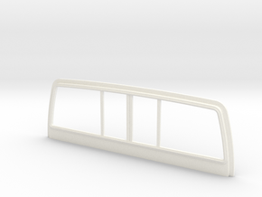 058027-01 Tamiya Blackfoot Rear Window Trim in White Processed Versatile Plastic