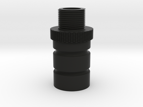 SRS Suppressor Adapter for Carbon barrel 14mm- in Black Natural Versatile Plastic