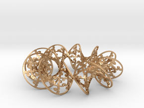 Jigsaw Helicoid Circle in Natural Bronze
