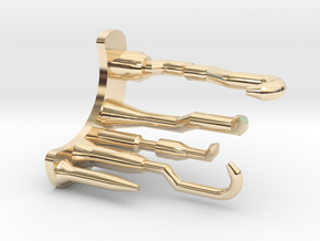 LS6 CC insert 1 in 14k Gold Plated Brass