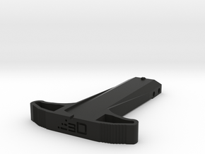 M27 Priming Handle (Long) for Nerf Rival Kronos in Black Natural Versatile Plastic