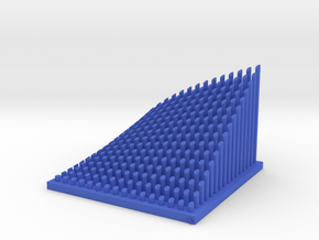 Cobb-Douglas Function (IRS) Memo Stand in Blue Processed Versatile Plastic