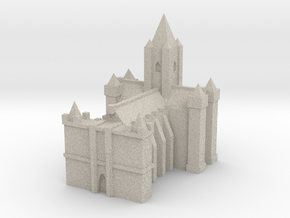 Medieval Grand Cathedral in Natural Sandstone