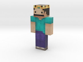 king | Minecraft toy in Natural Full Color Sandstone