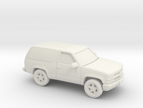 1/64 1992-95  Chevrolet Blazer in White Natural Versatile Plastic