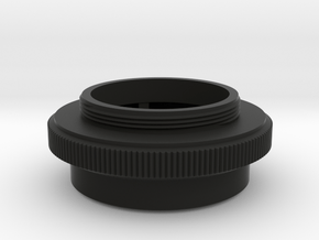 Agfa Solagon 1:2/50 lens adapter to Leica-L(L39) in Black Natural Versatile Plastic