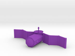 [1DAY_1CAD] SATELLITE in Purple Processed Versatile Plastic