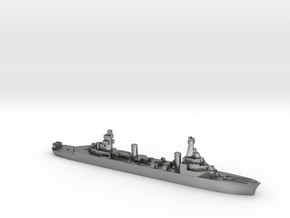 French Pluton minelaying cruiser WW2 1:3000 in Natural Silver