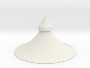 Austausch 1 für Faller Standard-Dach (H0 scale) in White Natural Versatile Plastic